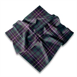 ScotsTee Shop Scottish Hebrides South Uist #03 Weathered Tartan Pocket Square, Scarf, Handkerchief