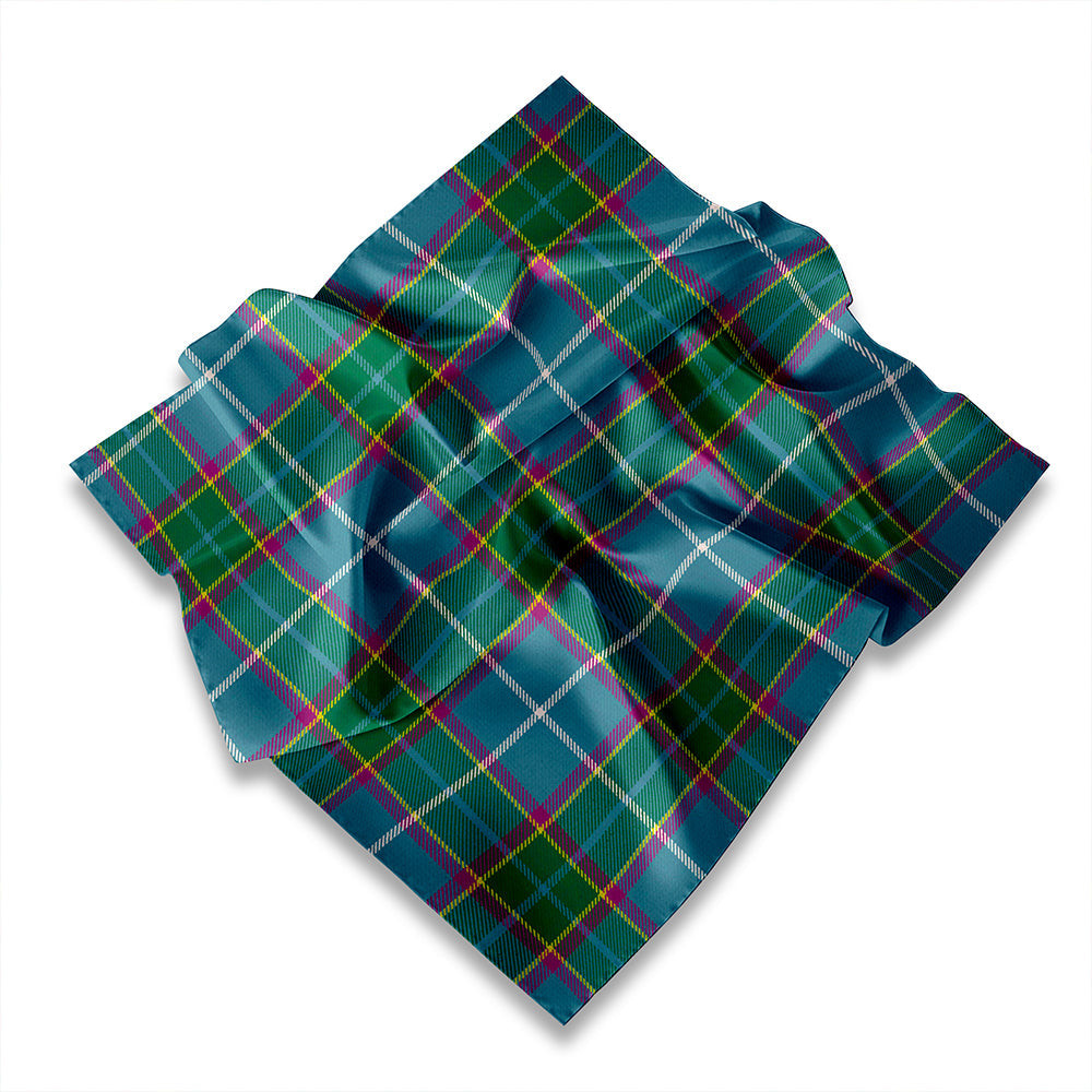 ScotsTee Shop Scottish Isle of Man Manx Hunting Ancient Tartan Pocket Square, Scarf, Handkerchief