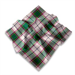 ScotsTee Shop Scottish Isle of Man Manx Laxey Blue Ancient Tartan Pocket Square, Scarf, Handkerchief