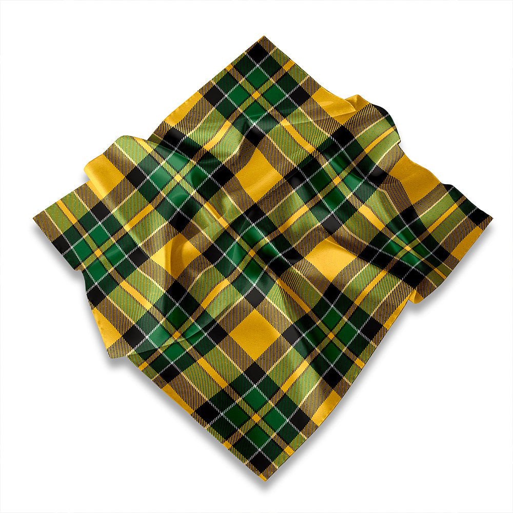 ScotsTee Shop Scottish Isle of Man Manx Weathered Tartan Pocket Square, Scarf, Handkerchief