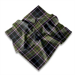 ScotsTee Shop Scottish Isle of Man Manx Dress Modern Tartan Pocket Square, Scarf, Handkerchief