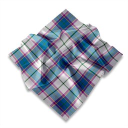 ScotsTee Shop Scottish Isle of Man Manx Ancient Tartan Pocket Square, Scarf, Handkerchief