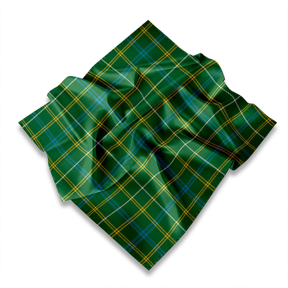 ScotsTee Shop Scottish Kennedy Irish Ancient Tartan Pocket Square, Scarf, Handkerchief