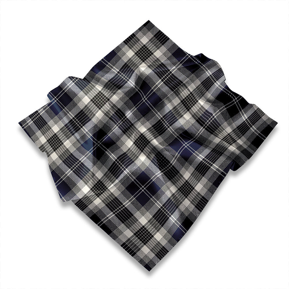 ScotsTee Shop Scottish Kilbarchan #4 Modern Tartan Pocket Square, Scarf, Handkerchief
