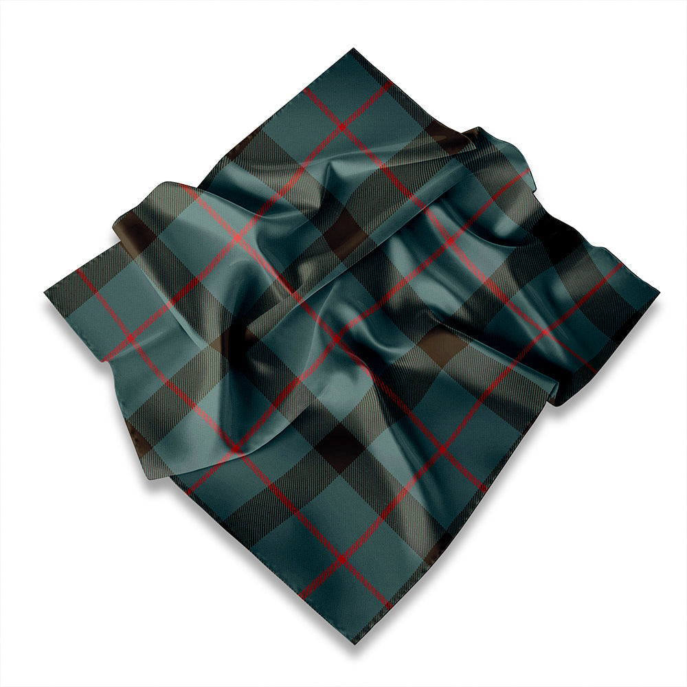 ScotsTee Shop Scottish Kincaid Weathered Tartan Pocket Square, Scarf, Handkerchief