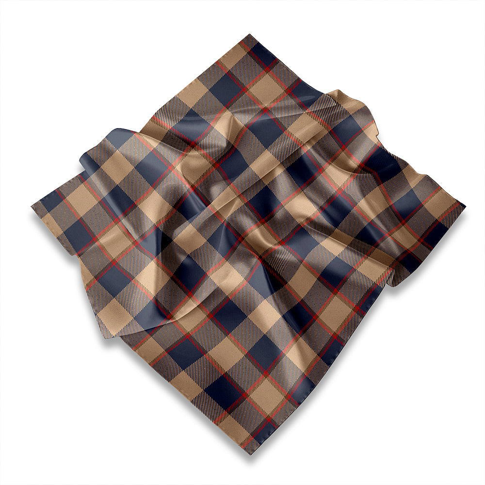 ScotsTee Shop Scottish Jardine of Castlemilk Weathered Tartan Pocket Square, Scarf, Handkerchief