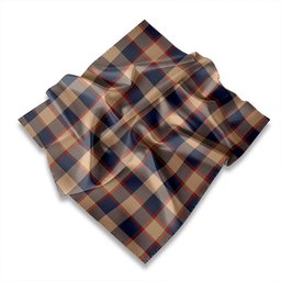 ScotsTee Shop Scottish Jardine of Castlemilk Weathered Tartan Pocket Square, Scarf, Handkerchief
