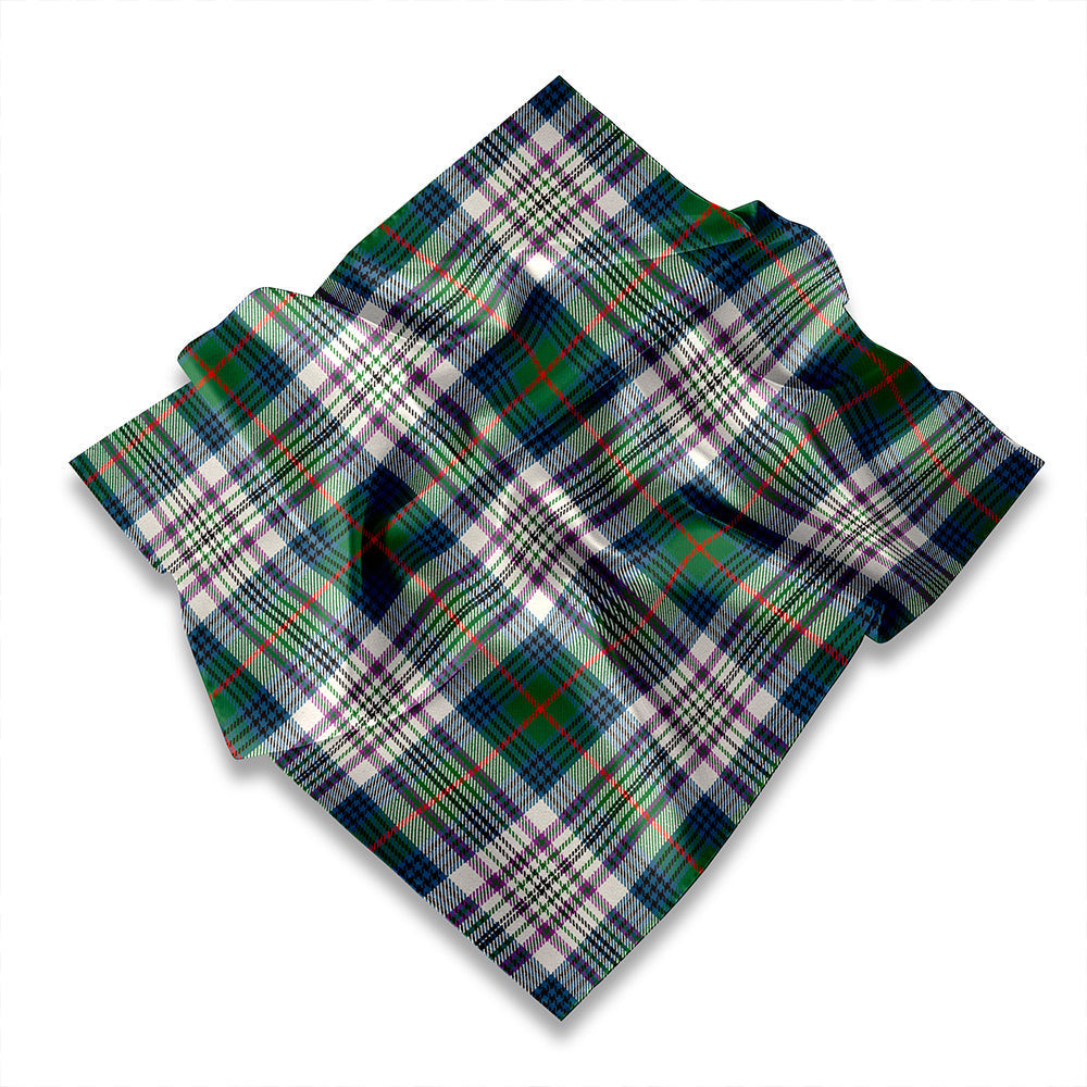 ScotsTee Shop Scottish Kennedy Dress Ancient Tartan Pocket Square, Scarf, Handkerchief