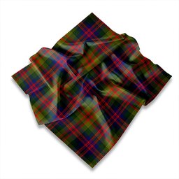 ScotsTee Shop Scottish Kilbarchan #6 Modern Tartan Pocket Square, Scarf, Handkerchief