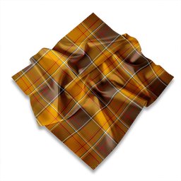 ScotsTee Shop Scottish Keilar Weathered Tartan Pocket Square, Scarf, Handkerchief