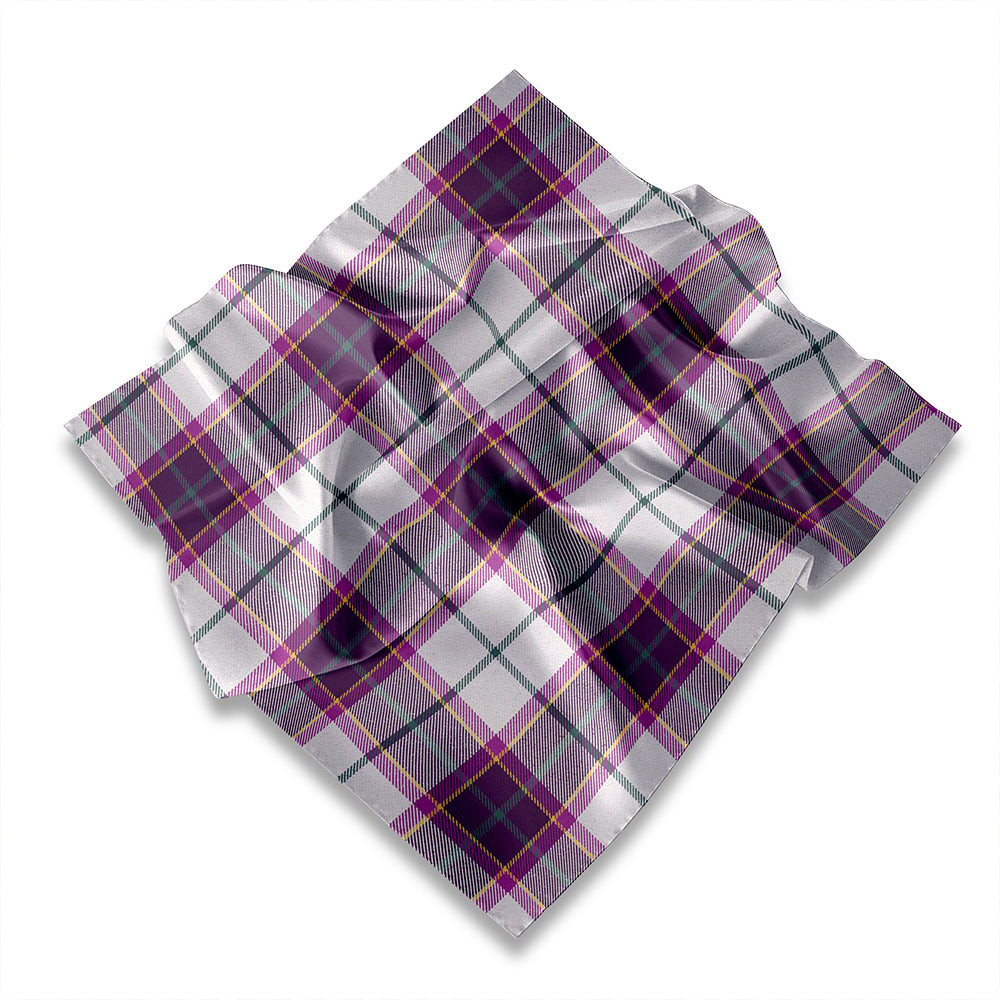 ScotsTee Shop Scottish Isle of Man Manx Centenary Modern Tartan Pocket Square, Scarf, Handkerchief