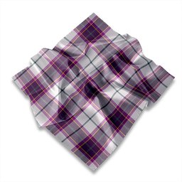 ScotsTee Shop Scottish Isle of Man Manx Centenary Modern Tartan Pocket Square, Scarf, Handkerchief