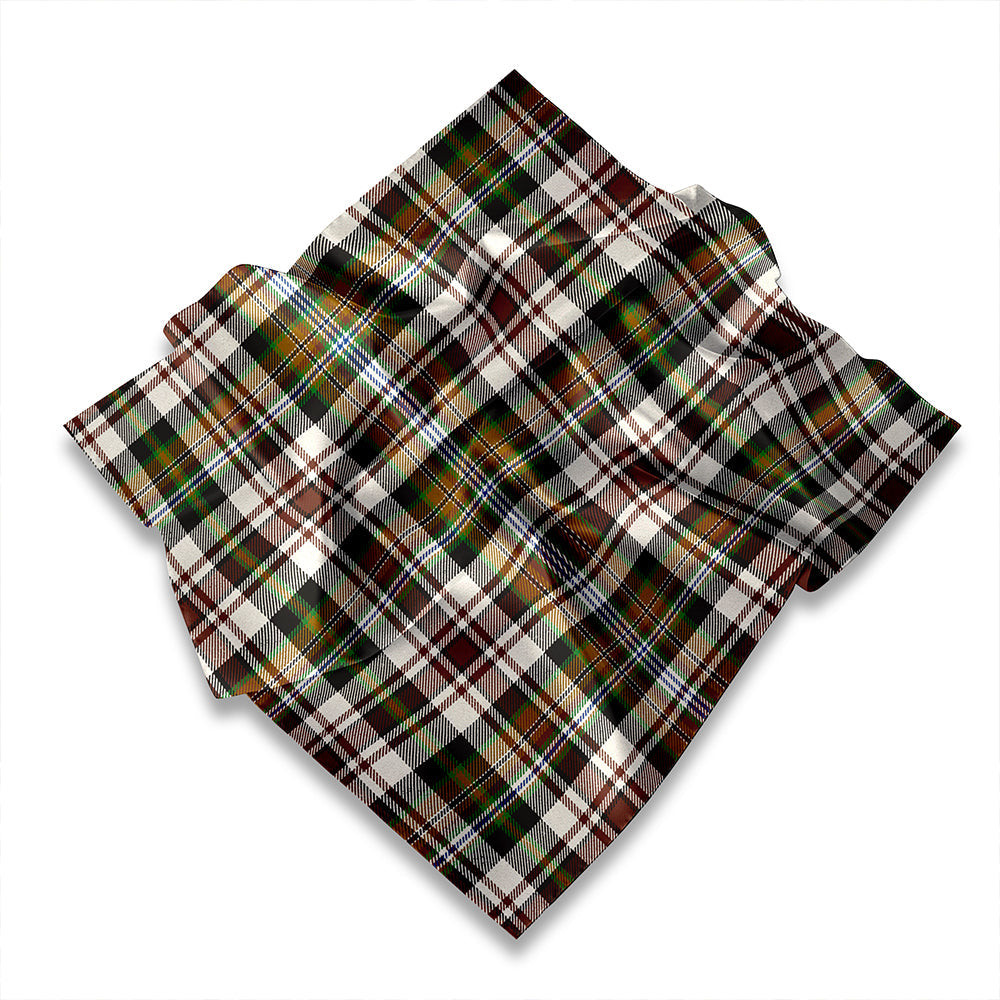 ScotsTee Shop Scottish Jacobite Dress Modern Tartan Pocket Square, Scarf, Handkerchief