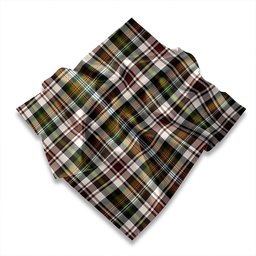 ScotsTee Shop Scottish Jacobite Dress Modern Tartan Pocket Square, Scarf, Handkerchief