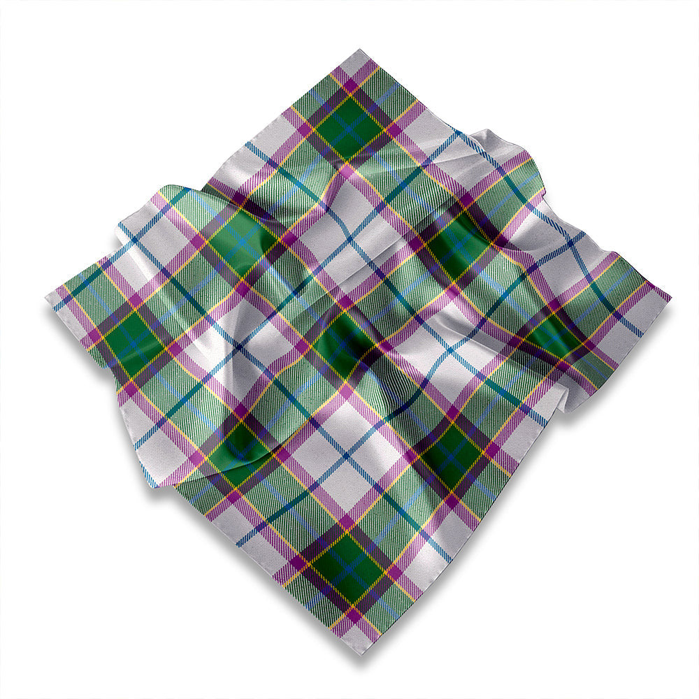 ScotsTee Shop Scottish Isle of Man Manx Hunting Weathered Tartan Pocket Square, Scarf, Handkerchief