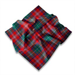 ScotsTee Shop Scottish Isle of Man Manx Ellan Vannin Ancient Tartan Pocket Square, Scarf, Handkerchief