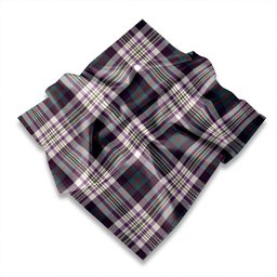 ScotsTee Shop Scottish Kennedy Dress Weathered Tartan Pocket Square, Scarf, Handkerchief