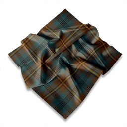 ScotsTee Shop Scottish Johnstone Clans Originaux (Johnson Clans Originaux) Weathered Tartan Pocket Square, Scarf, Handkerchief