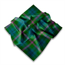 ScotsTee Shop Scottish Lawrie Ancient Tartan Pocket Square, Scarf, Handkerchief
