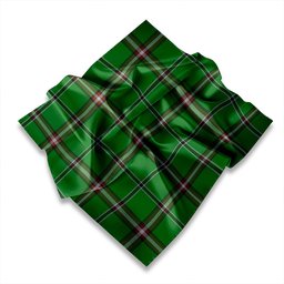 ScotsTee Shop Scottish Leach Hunting #2 Modern Tartan Pocket Square, Scarf, Handkerchief
