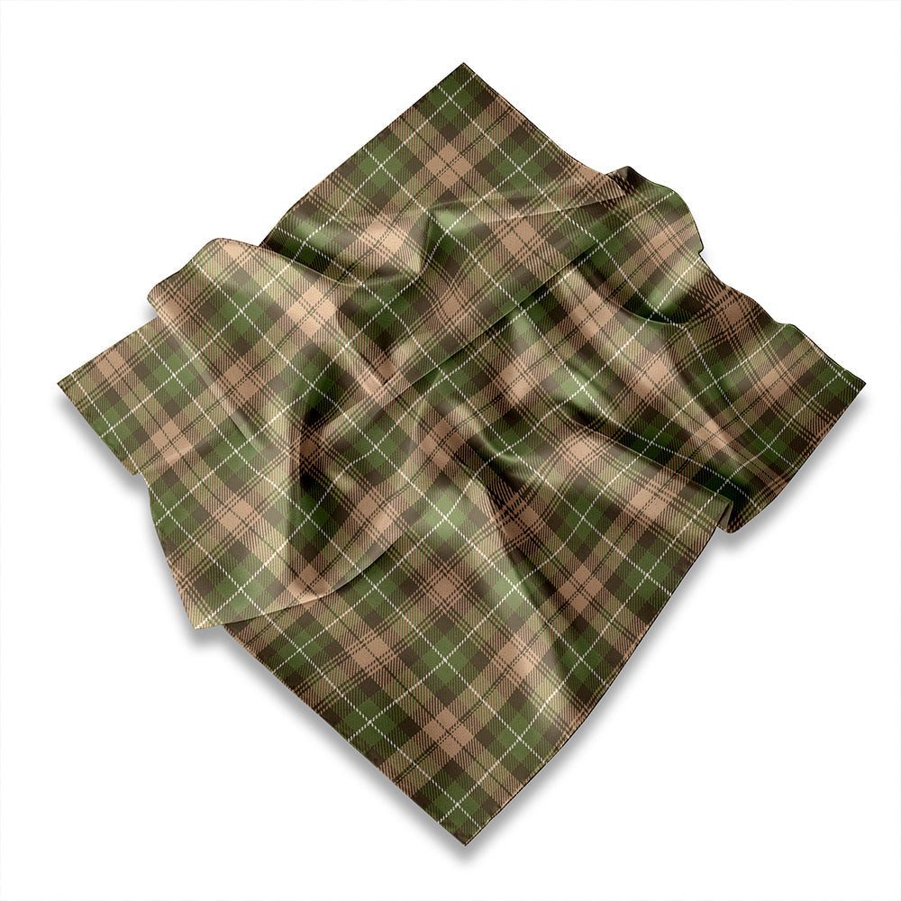 ScotsTee Shop Scottish Lamont Heather (MacLamont Heather) Ancient Tartan Pocket Square, Scarf, Handkerchief