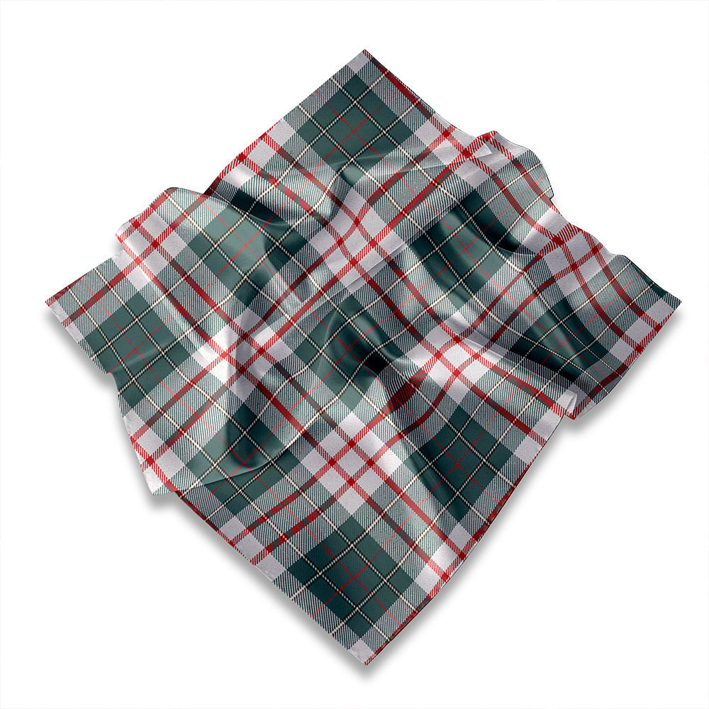 ScotsTee Shop Scottish MacDiarmid Dress Weathered Tartan Pocket Square, Scarf, Handkerchief