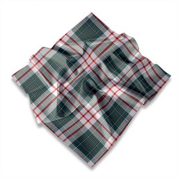 ScotsTee Shop Scottish MacDiarmid Dress Weathered Tartan Pocket Square, Scarf, Handkerchief