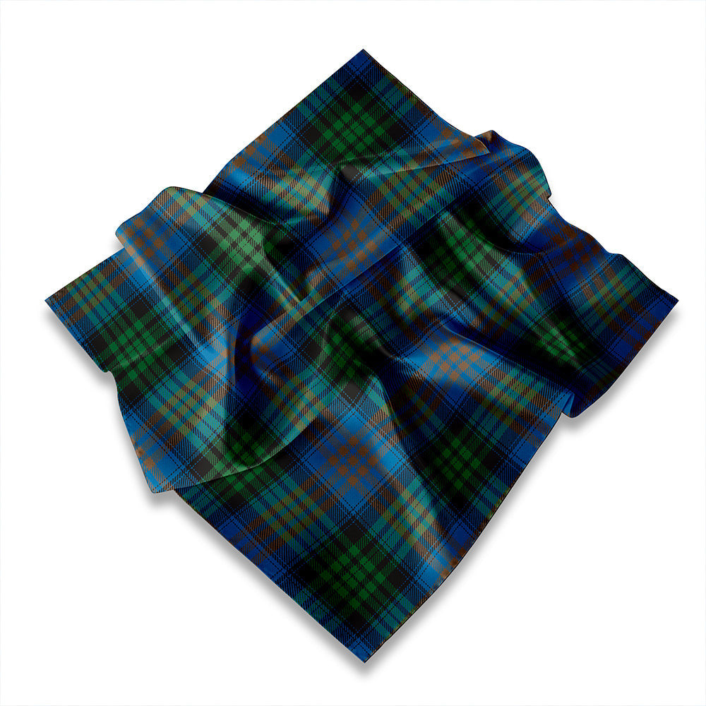 ScotsTee Shop Scottish Lysaght Hunting Ancient Tartan Pocket Square, Scarf, Handkerchief