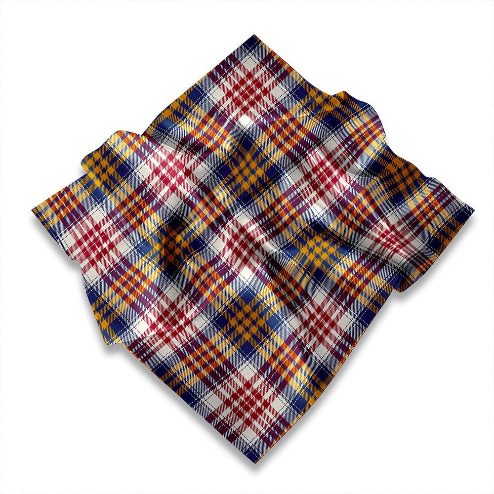 ScotsTee Shop Scottish Lysaght Dress (MacLysaght Dress) Modern Tartan Pocket Square, Scarf, Handkerchief