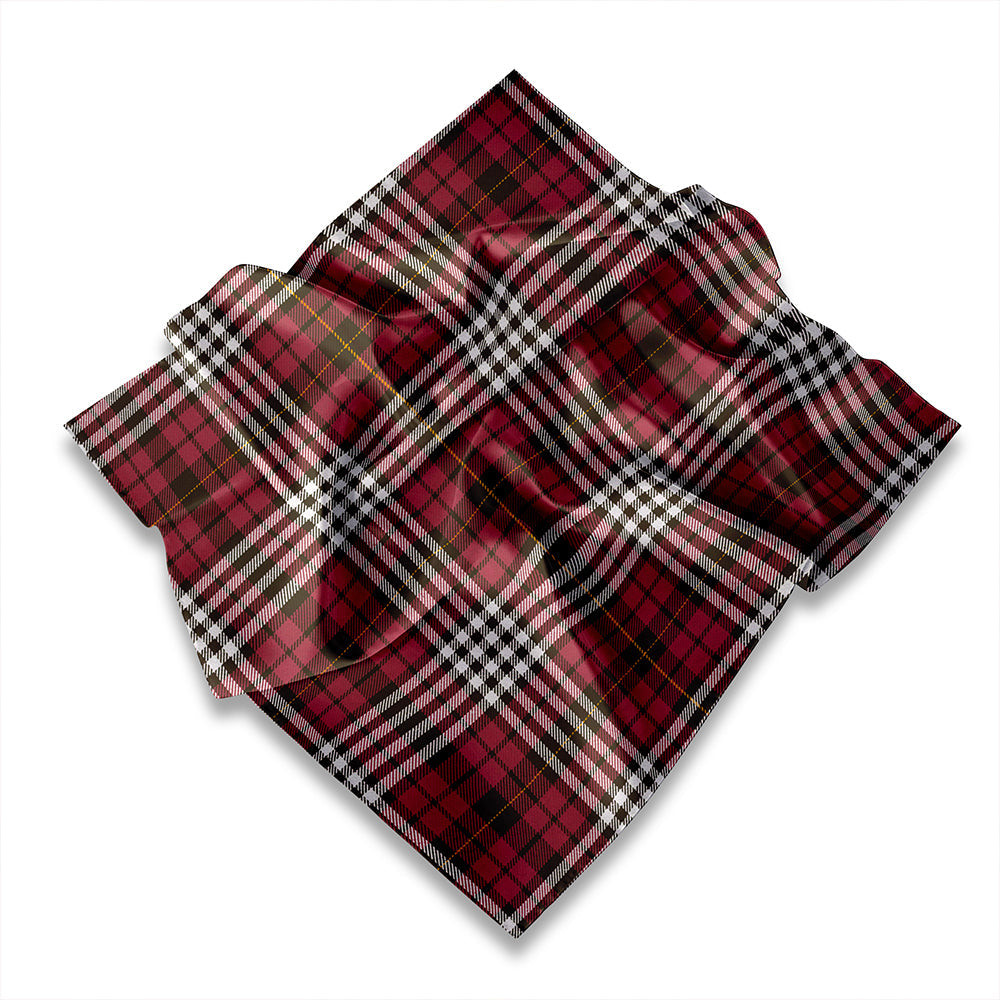 ScotsTee Shop Scottish Little of Morton Rigg Weathered Tartan Pocket Square, Scarf, Handkerchief