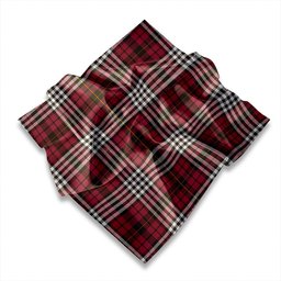 ScotsTee Shop Scottish Little of Morton Rigg Weathered Tartan Pocket Square, Scarf, Handkerchief