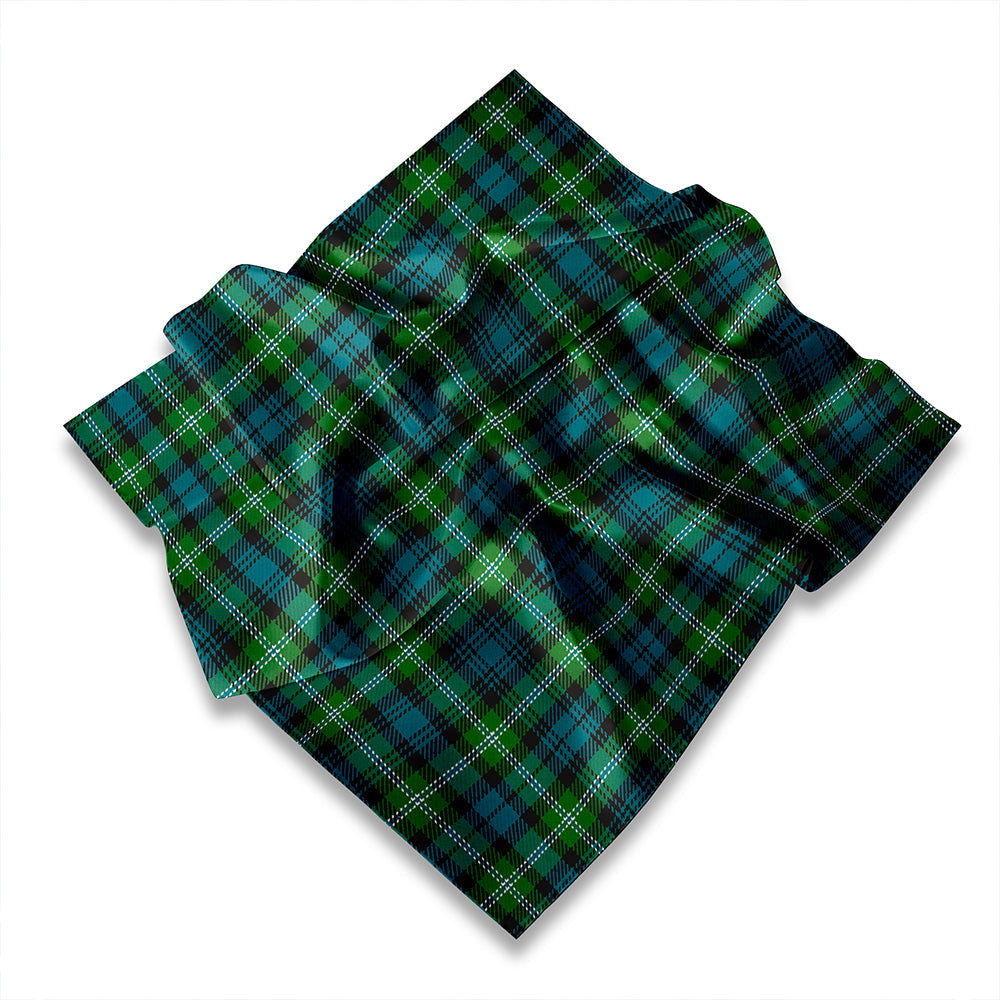 ScotsTee Shop Scottish Lyon (Liall/Lyall/Lyle) Ancient Tartan Pocket Square, Scarf, Handkerchief