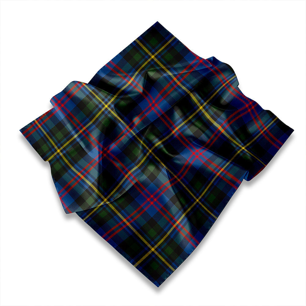 ScotsTee Shop Scottish MacCallum of Berwick Modern Tartan Pocket Square, Scarf, Handkerchief
