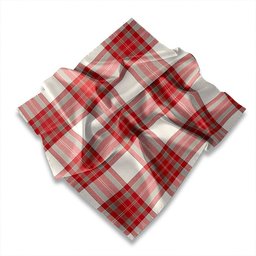 ScotsTee Shop Scottish MacBrair Dress #2 Weathered Tartan Pocket Square, Scarf, Handkerchief