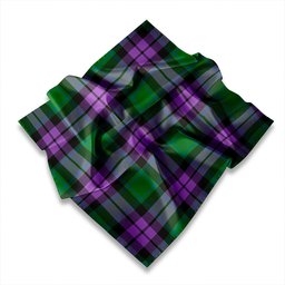ScotsTee Shop Scottish MacArthur of Milton Ancient Tartan Pocket Square, Scarf, Handkerchief