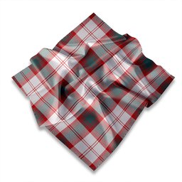 ScotsTee Shop Scottish Lindsay Dress Dance Red Weathered Tartan Pocket Square, Scarf, Handkerchief