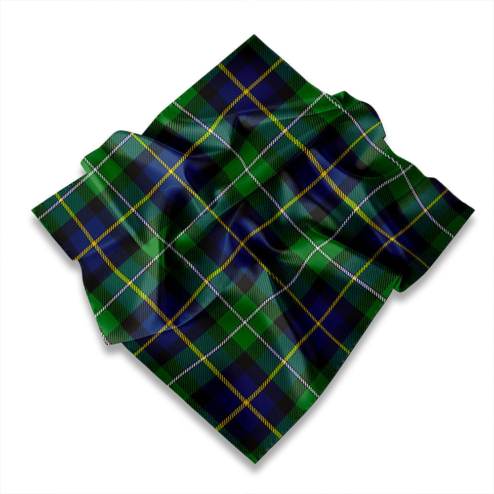 ScotsTee Shop Scottish MacCormick Modern Tartan Pocket Square, Scarf, Handkerchief