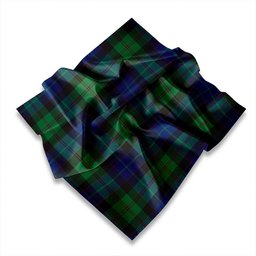 ScotsTee Shop Scottish Lochaber Modern Tartan Pocket Square, Scarf, Handkerchief