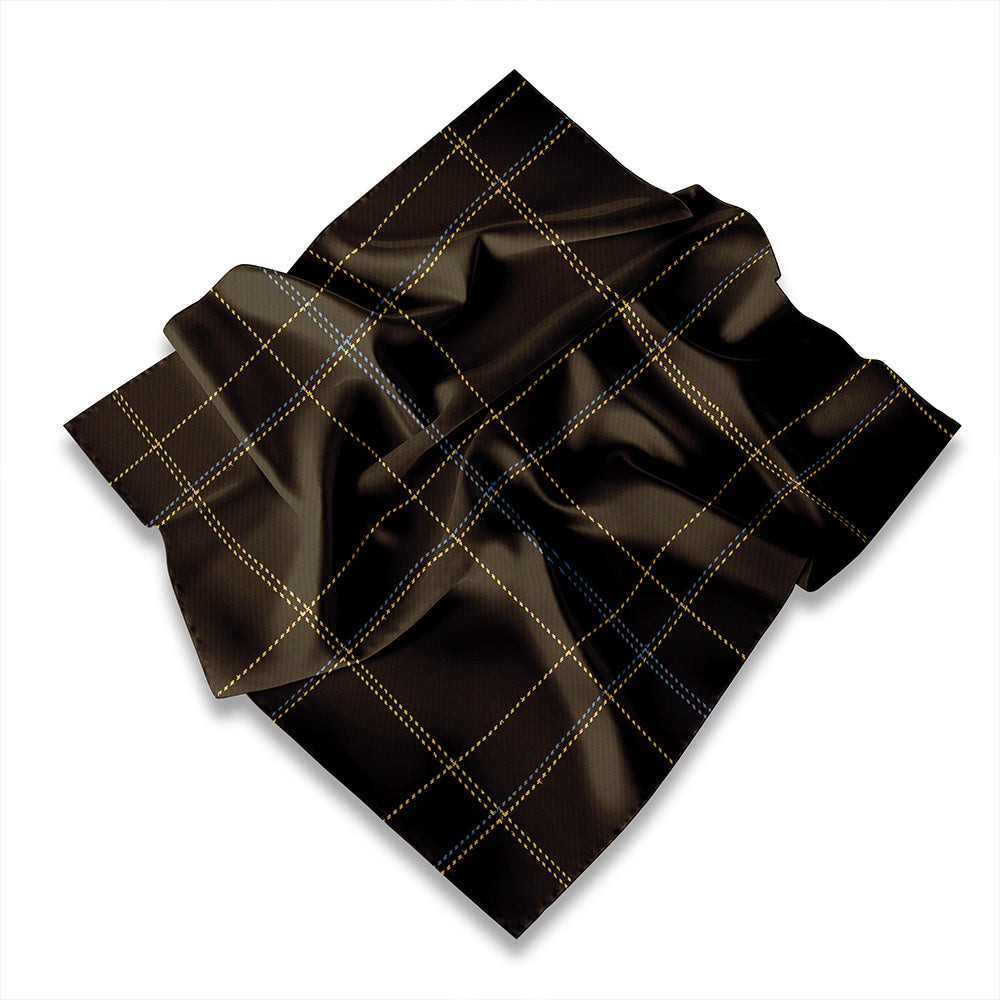 ScotsTee Shop Scottish Lochaber Hesketh Weathered Tartan Pocket Square, Scarf, Handkerchief
