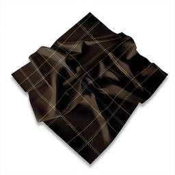 ScotsTee Shop Scottish Lochaber Hesketh Weathered Tartan Pocket Square, Scarf, Handkerchief