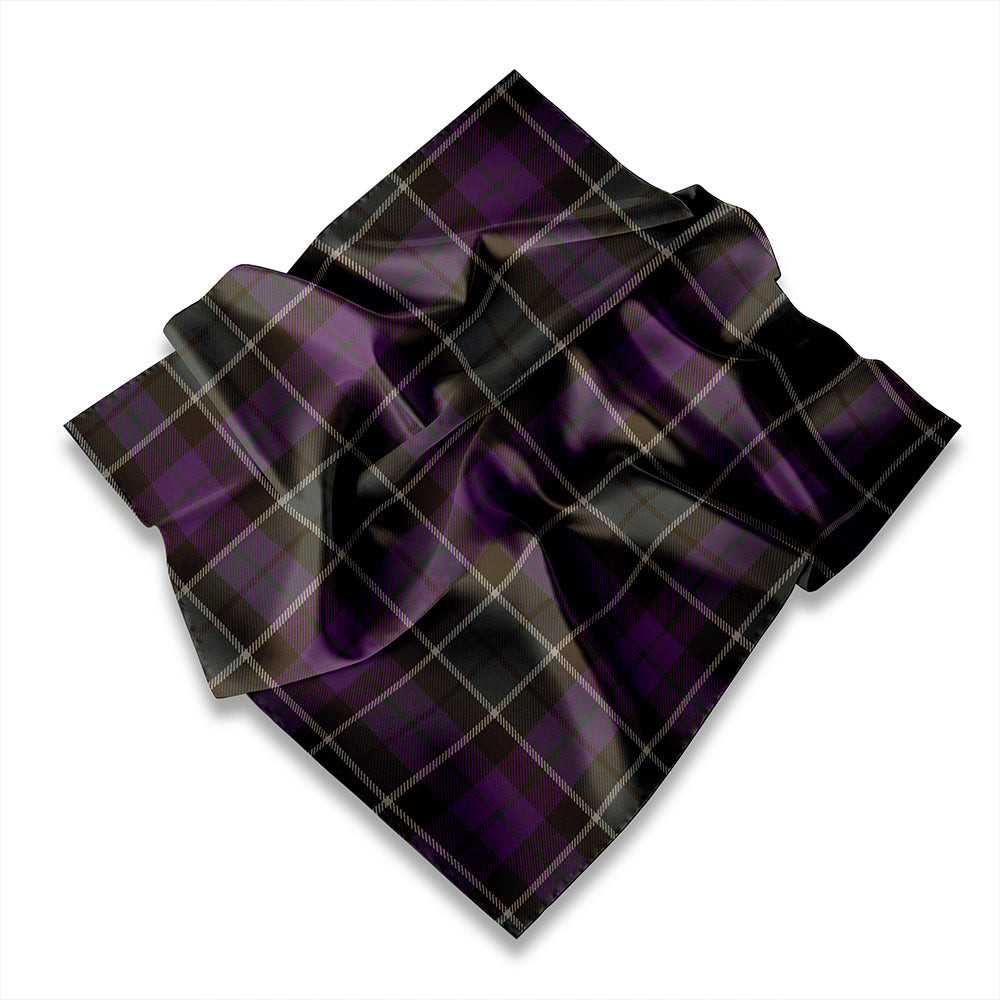 ScotsTee Shop Scottish Lennie Weathered Tartan Pocket Square, Scarf, Handkerchief