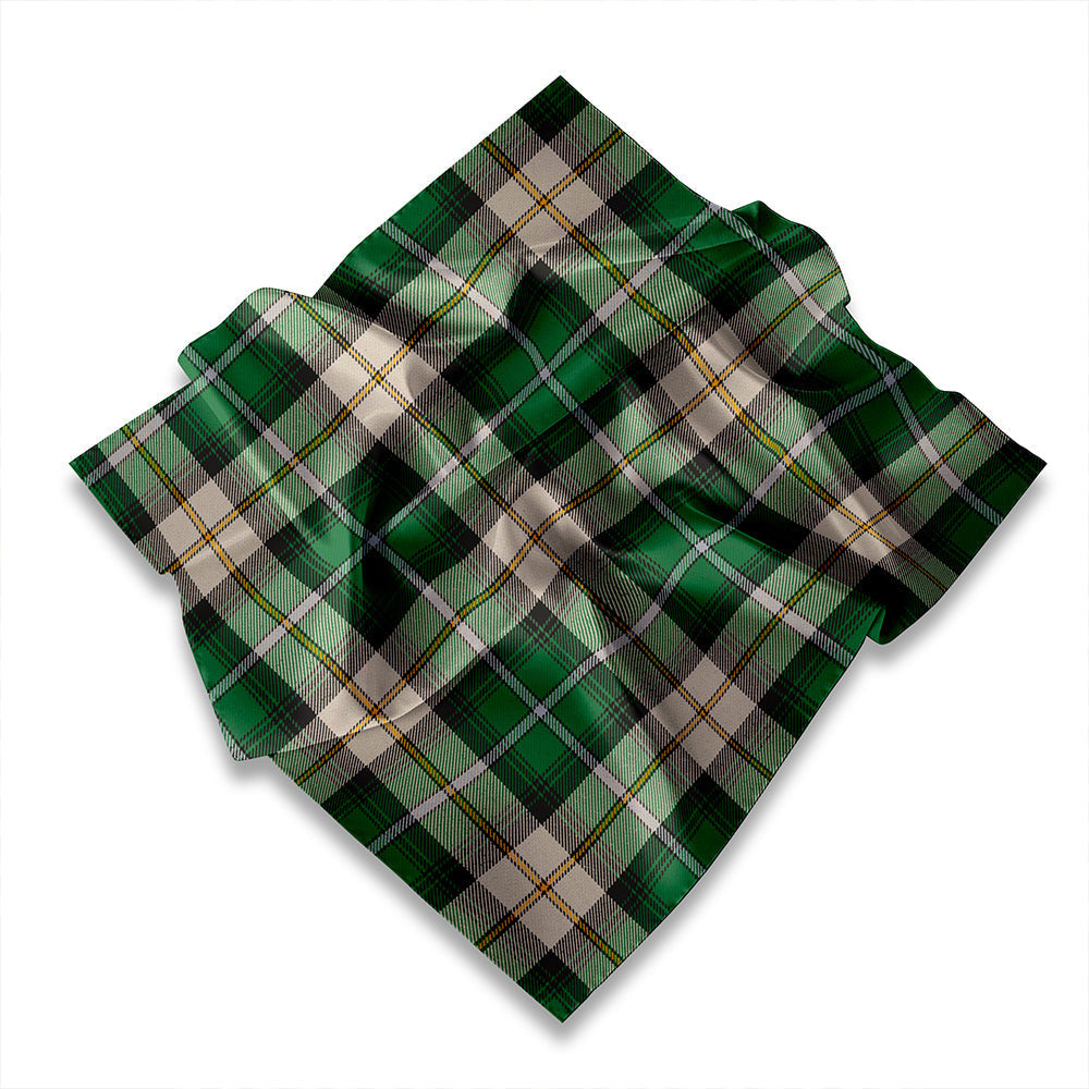 ScotsTee Shop Scottish MacCandlish Green Arisaid Ancient Tartan Pocket Square, Scarf, Handkerchief