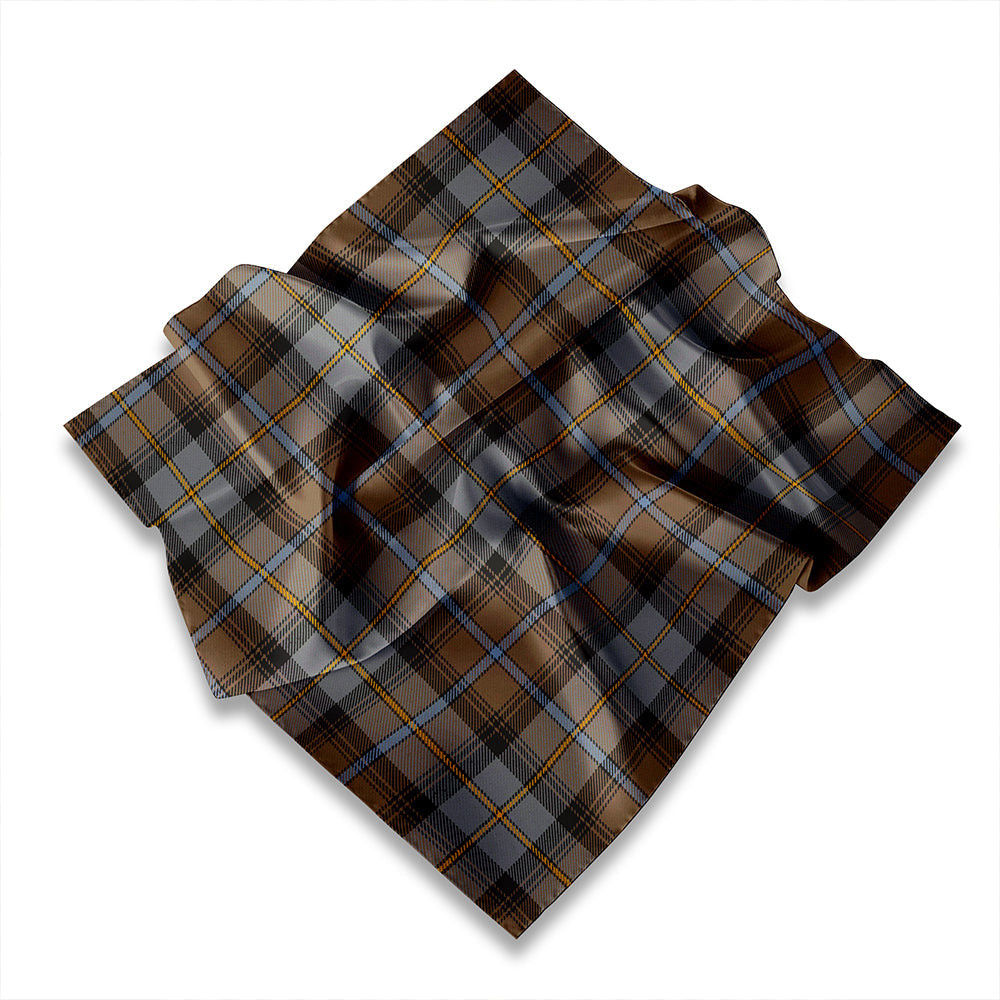 ScotsTee Shop Scottish MacCandlish Grey Dress Ancient Tartan Pocket Square, Scarf, Handkerchief