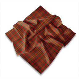 ScotsTee Shop Scottish MacAlister (Gourlay Steele Collection) Ancient Tartan Pocket Square, Scarf, Handkerchief