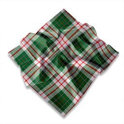 ScotsTee Shop Scottish MacDiarmid Dress Modern Tartan Pocket Square, Scarf, Handkerchief