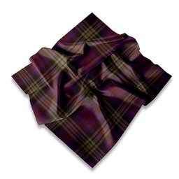 ScotsTee Shop Scottish Lysaght Hunting Weathered Tartan Pocket Square, Scarf, Handkerchief