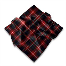 ScotsTee Shop Scottish MacDonald Sir John A (Donald Sir John A) Modern Tartan Pocket Square, Scarf, Handkerchief