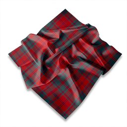 ScotsTee Shop Scottish MacDougall (Clans Originaux) Weathered Tartan Pocket Square, Scarf, Handkerchief