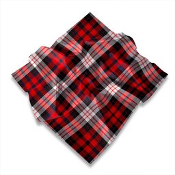 ScotsTee Shop Scottish MacDonald Dress; Irish Modern Tartan Pocket Square, Scarf, Handkerchief