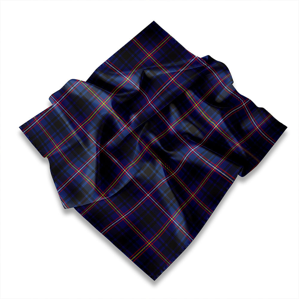 ScotsTee Shop Scottish MacIver of Strome Modern Tartan Pocket Square, Scarf, Handkerchief